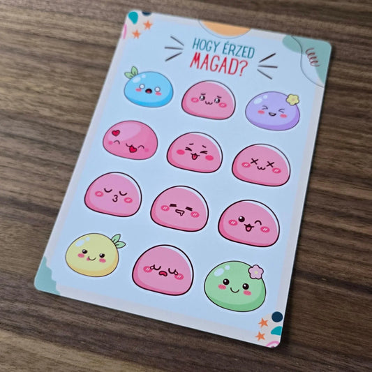 Hogy Érzed Magad? Matrica Ív — Érzelem Matricák Gyerekeknek