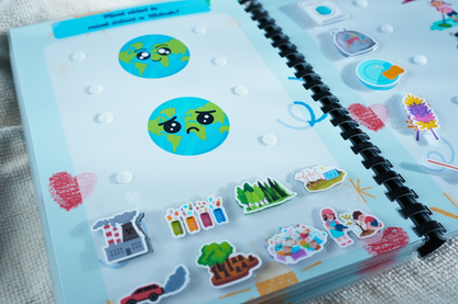 Picurkalandok: Montessori Ihletésű Készségfejlesztő Könyv – "Emberek és Járművek" (3-5 év)