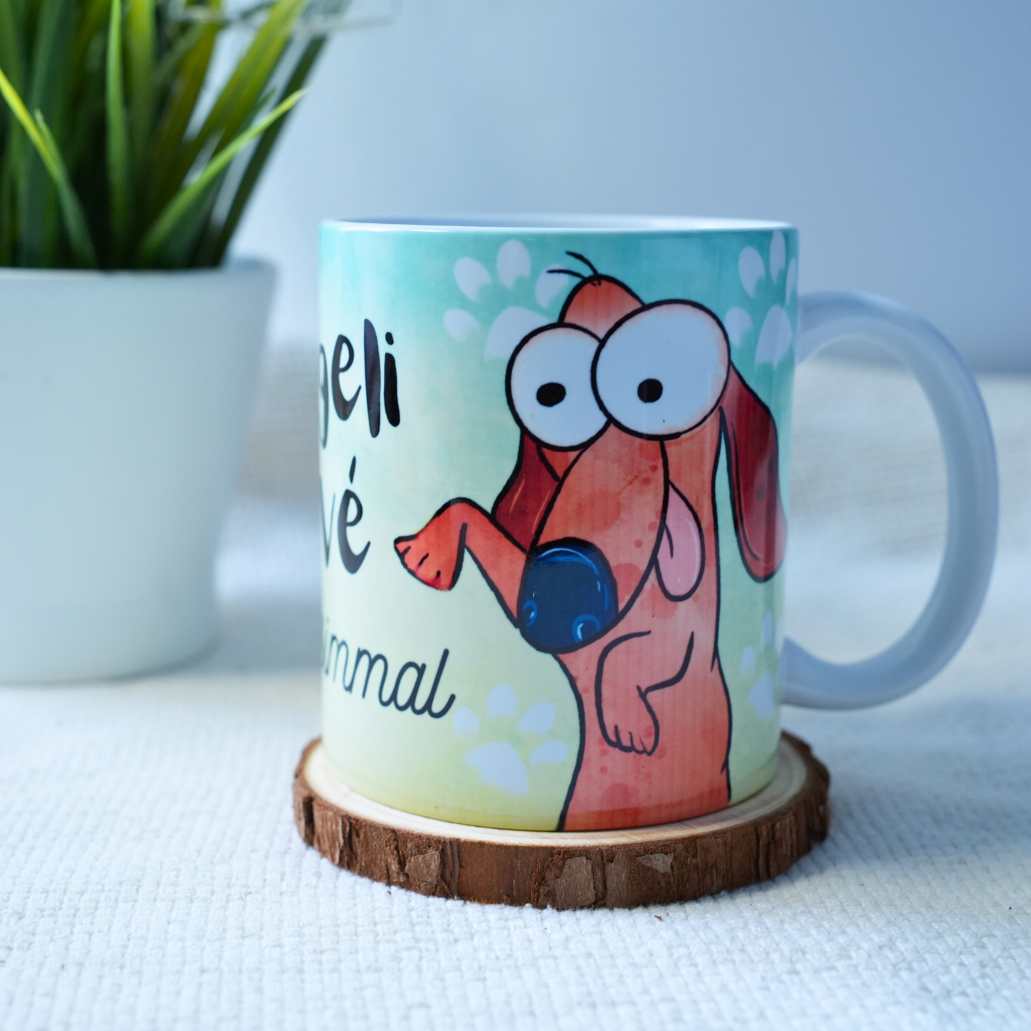 Tacskós Kávésbögre – "Reggeli Kávé a Tacsimmal"